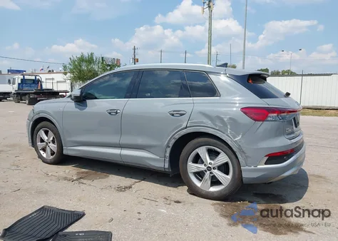 2024 Audi Q4 E-Tron Premium 55 Quattro from USA, damaged, VIN WA1KUBFZ7RP038208